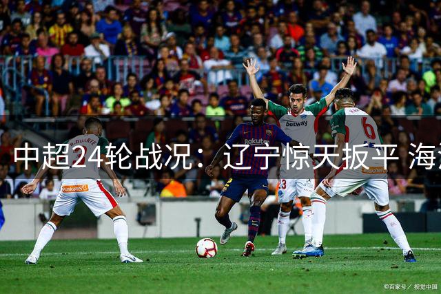 中超24轮战况：辽宁惊天扳平 海港逆转取胜 重庆持续低迷